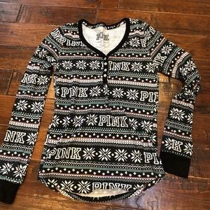 pink sleep set. top & bottom